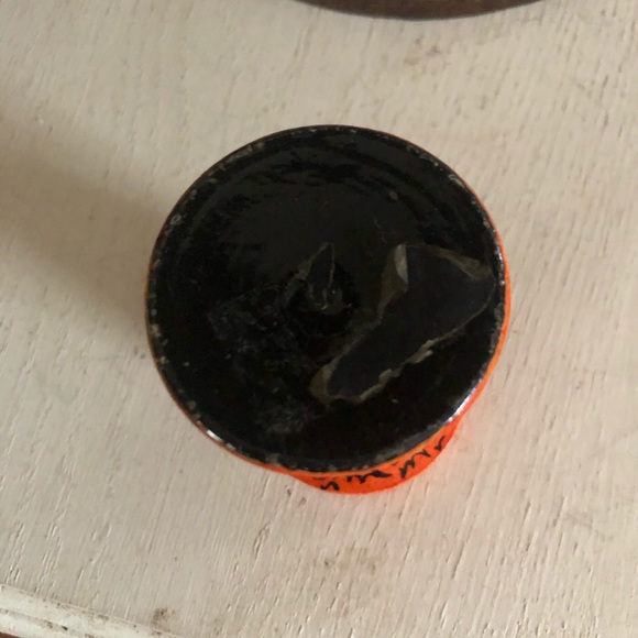 Vintage Russian Hand-Painted Candle Holder - Picture 4 of 4